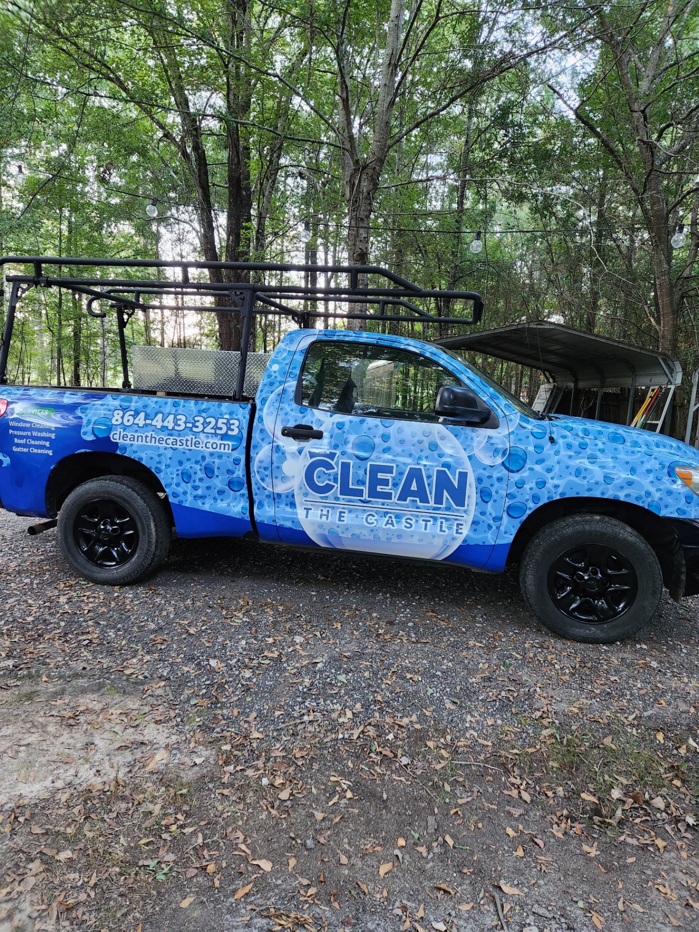 Clean The Castle service truck